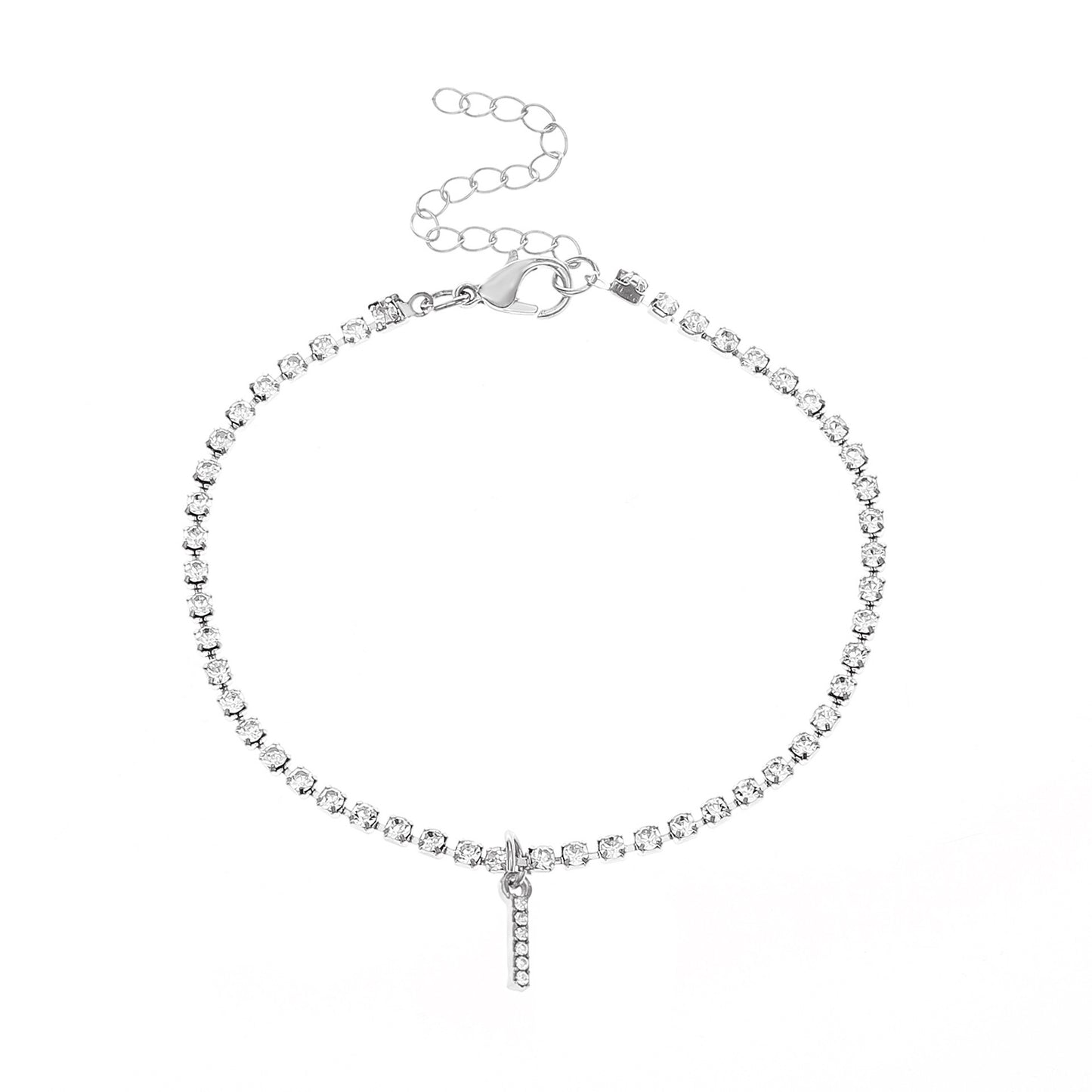 Hip-Hop Letter Anklet - Jewelry