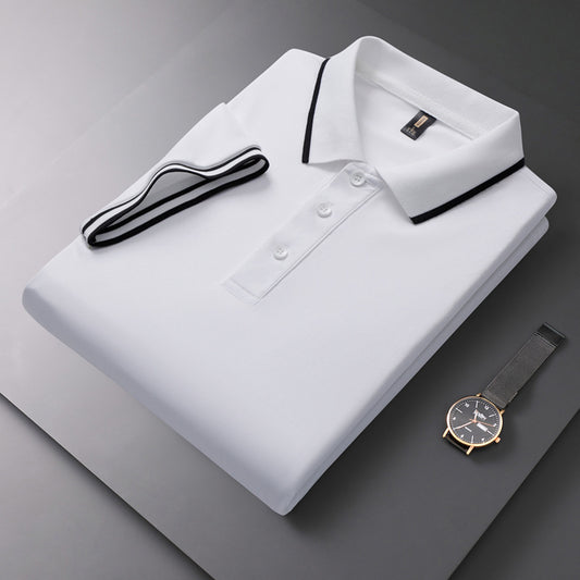 Polo Homme à Manches Courtes – Élégance et Confort