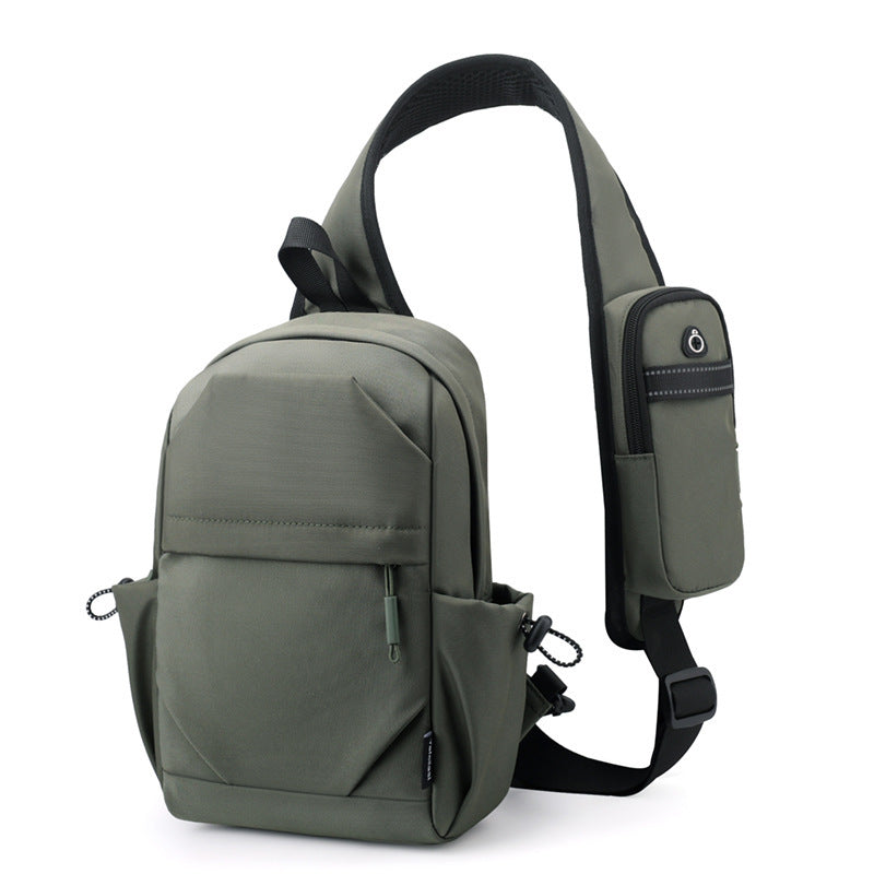 Fabric backpack Shoulder bag