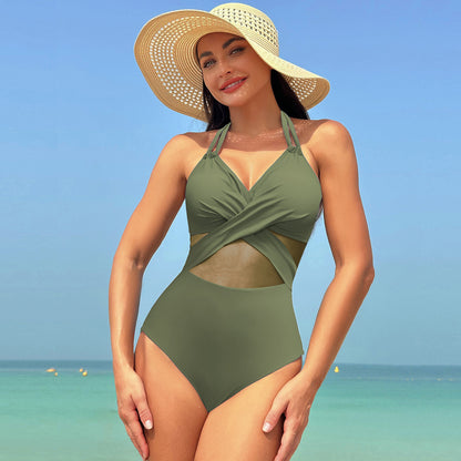 Maillot de Bain Une-Pièce Dos Nu