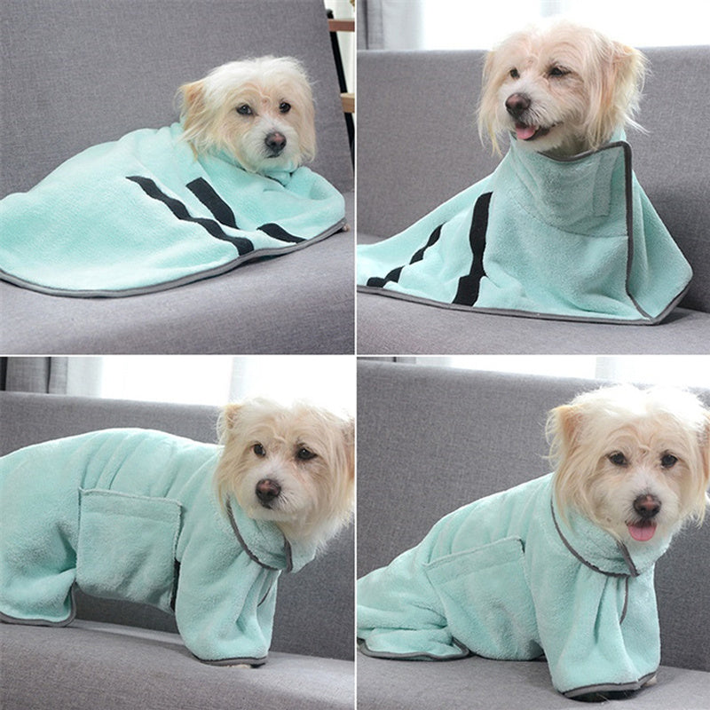 Serviette Absorbante & Peignoir de Bain pour Animaux
