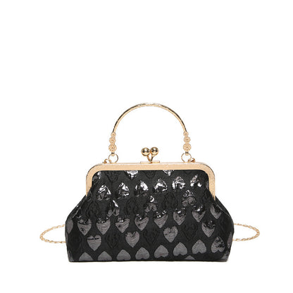 Small Heart Pattern Crossbody Bag