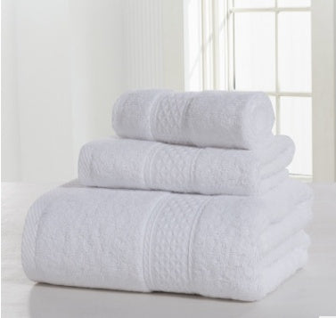 Serviette de Bain Épaissie Double Face en Coton