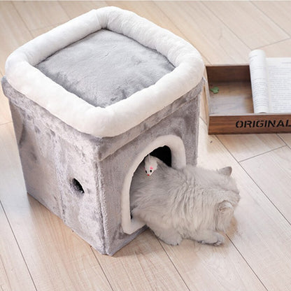 Maison Douillette pour Animaux – Confort & Sommeil Réparateur
