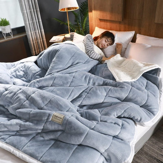 Thick Fleece Blankets and Throws