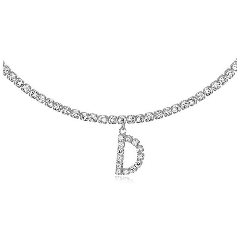 Collier Lettres en Diamant