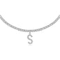 Collier Lettres en Diamant