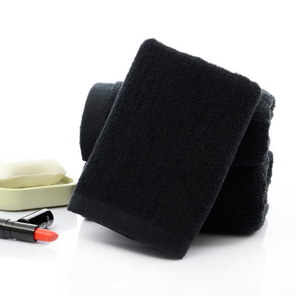 Serviette en Coton Noir
