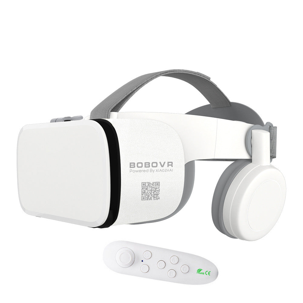 Wireless 3D VR Headset with Bluetooth Headphones