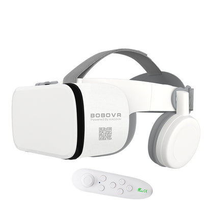 Wireless 3D VR Headset with Bluetooth Headphones