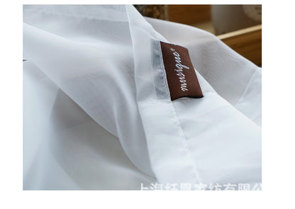 Rideau Moderne en Coton et Lin