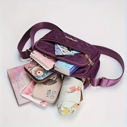 Multi-Layer Shoulder Bag