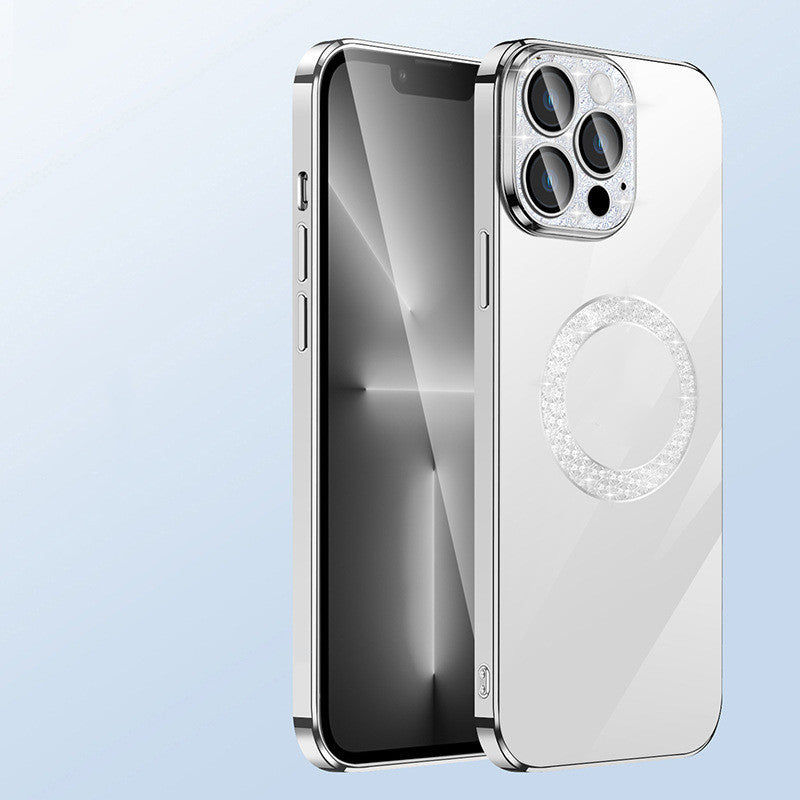 Coque Téléphone Luxe avec Anneau Diamanté