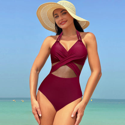 Maillot de Bain Une-Pièce Dos Nu