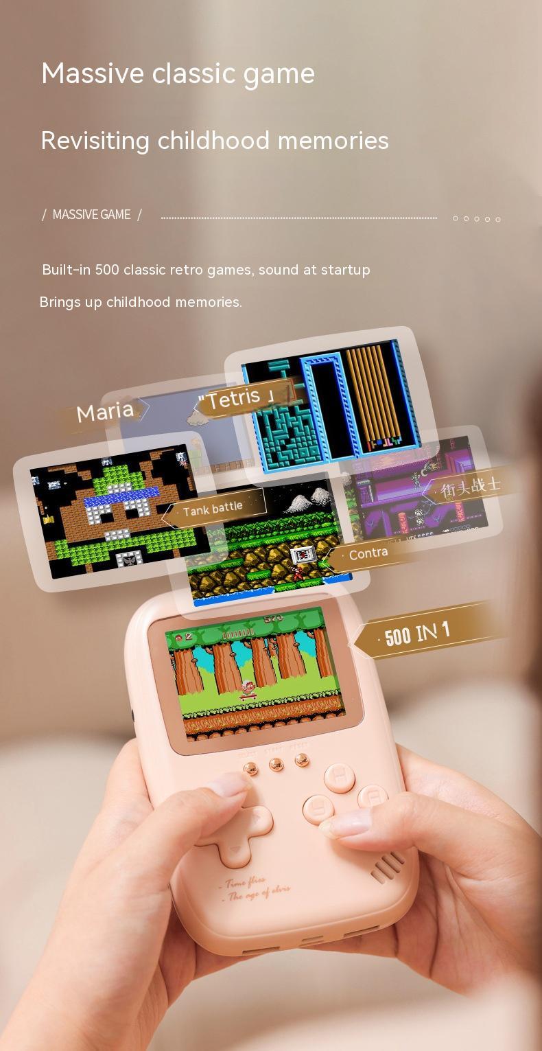 Portable Game Console with External Battery