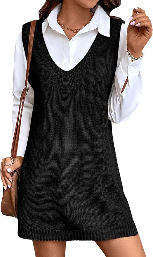 Robe Pull Sans Manches – Chic & Confort en Maille Côtelée
