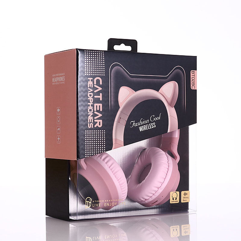Kawaii Bluetooth 5.0 Headphones – Wireless Stereo Sound