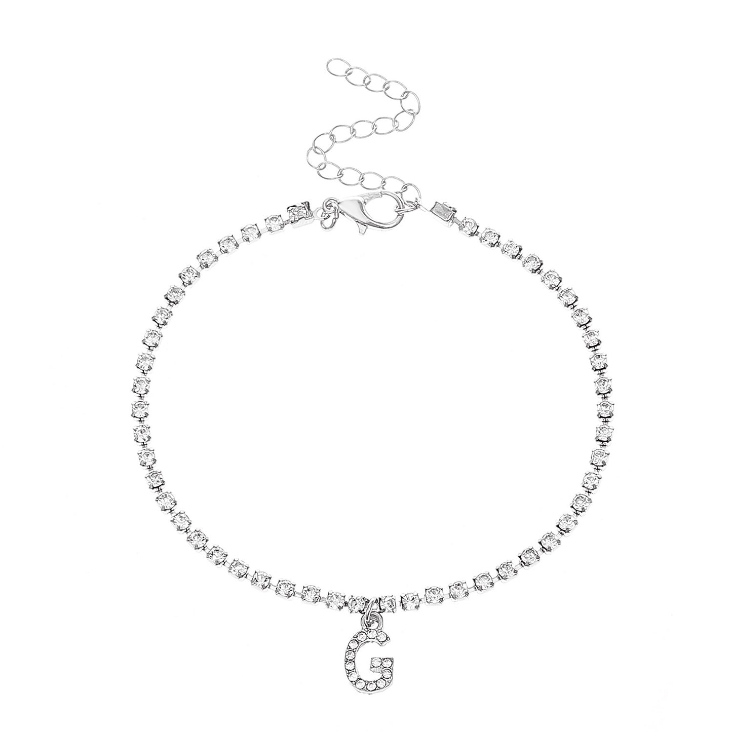 Hip-Hop Letter Anklet - Jewelry