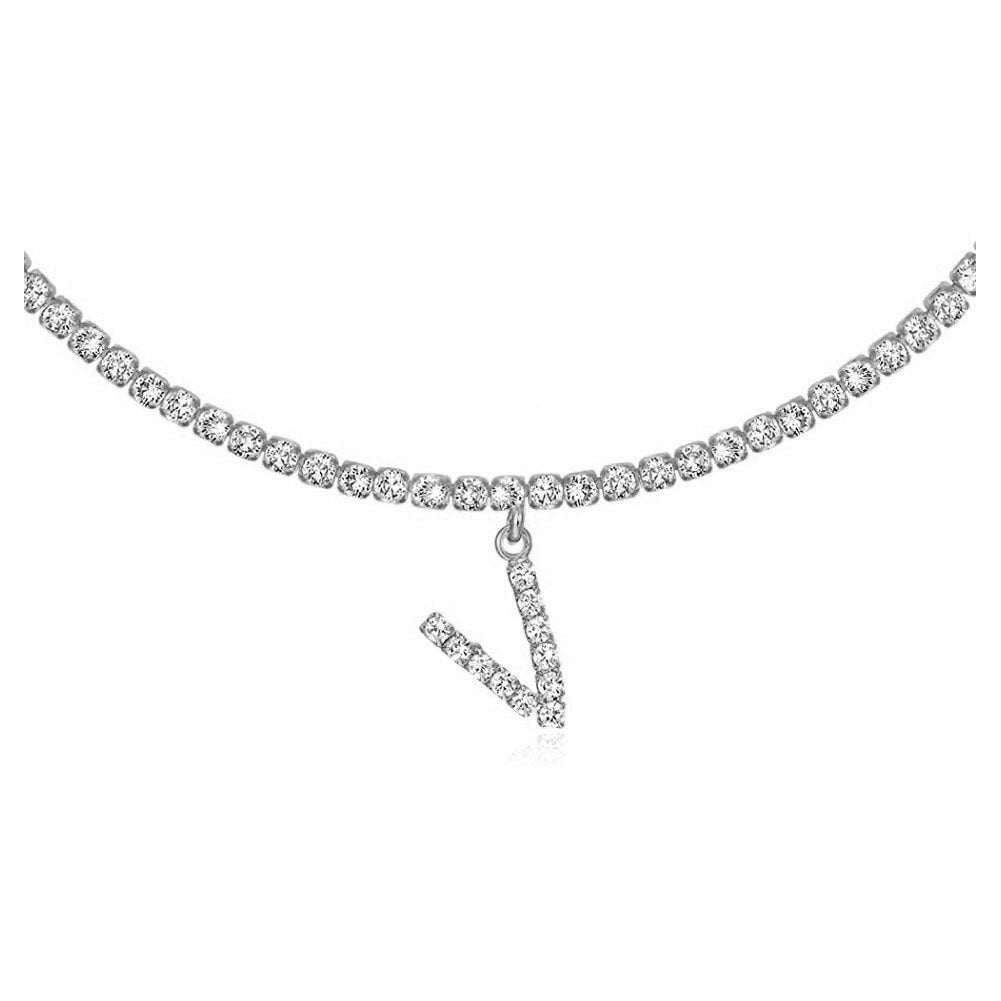 Collier Lettres en Diamant