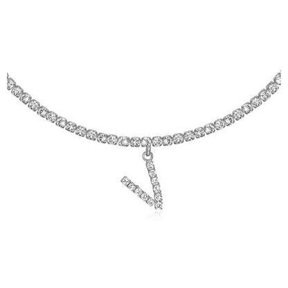Collier Lettres en Diamant