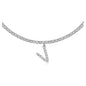 Collier Lettres en Diamant