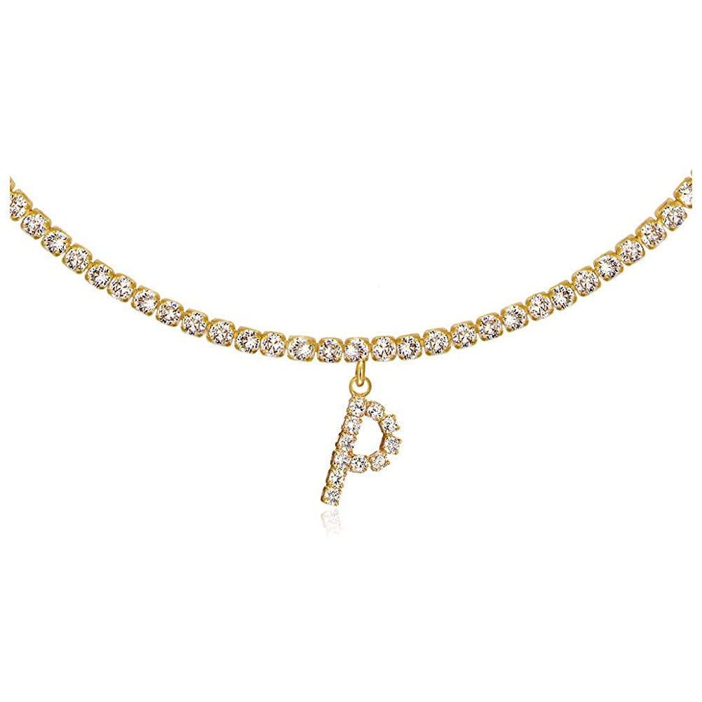 Collier Lettres en Diamant