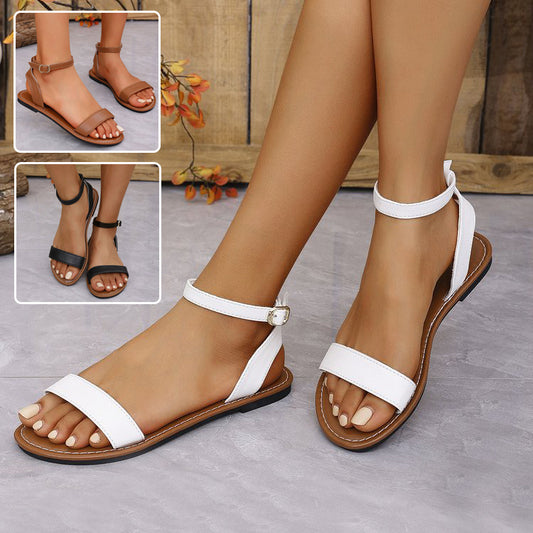 Flat Sandals with Straps