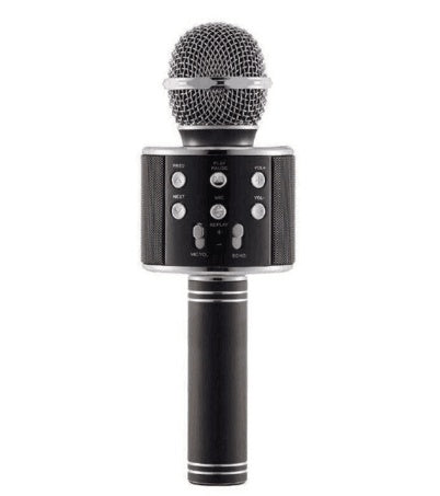 Microphone Sans Fil Bluetooth – Karaoké & Enceinte Intégrée !