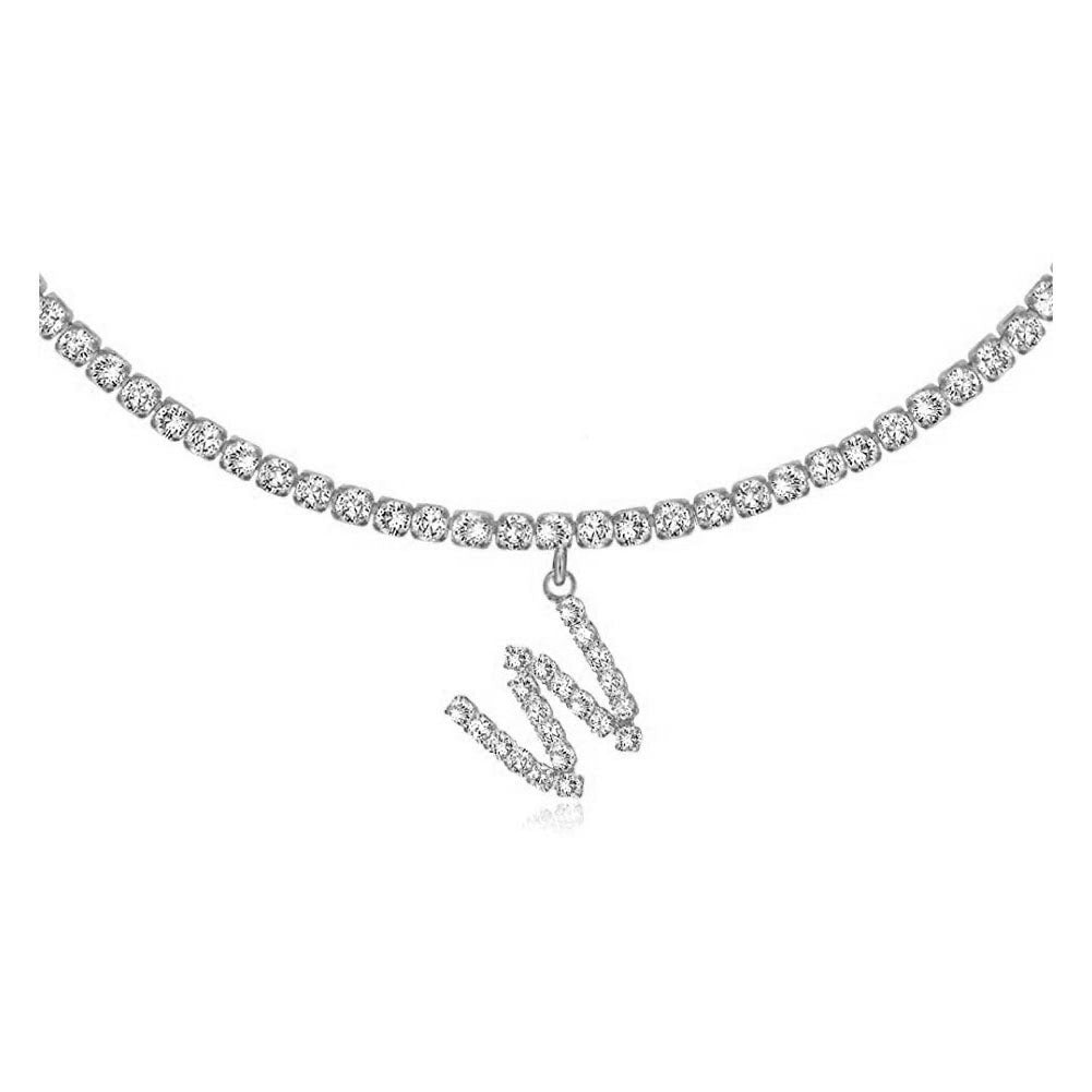 Collier Lettres en Diamant