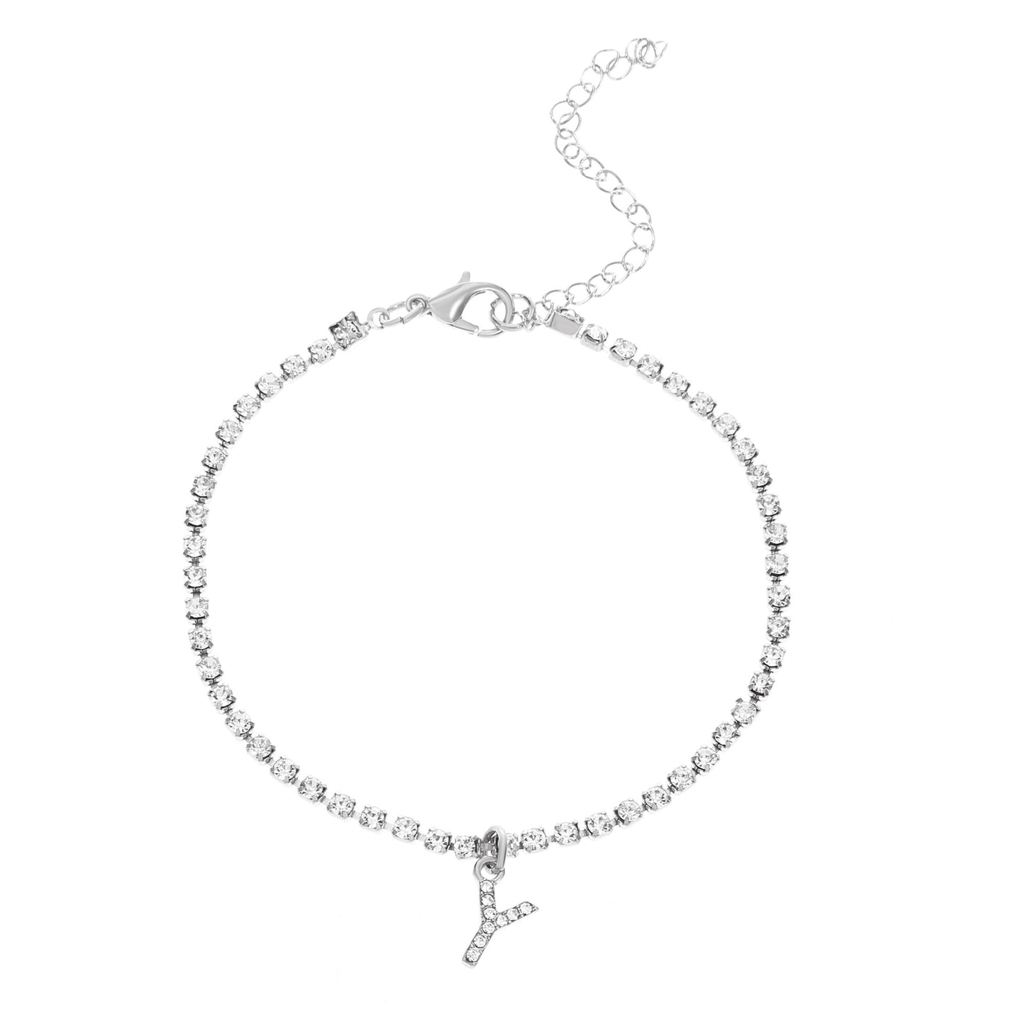 Hip-Hop Letter Anklet - Jewelry