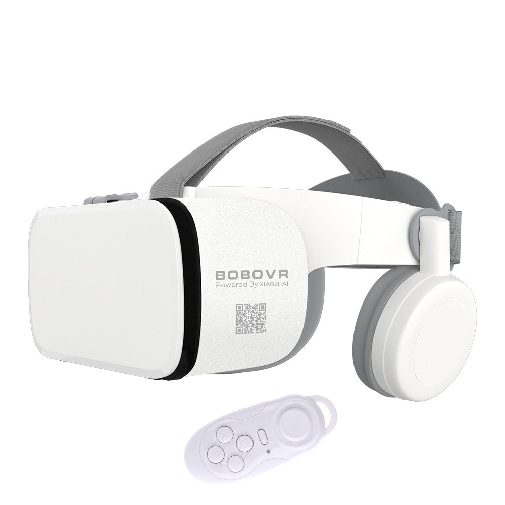 Wireless 3D VR Headset with Bluetooth Headphones