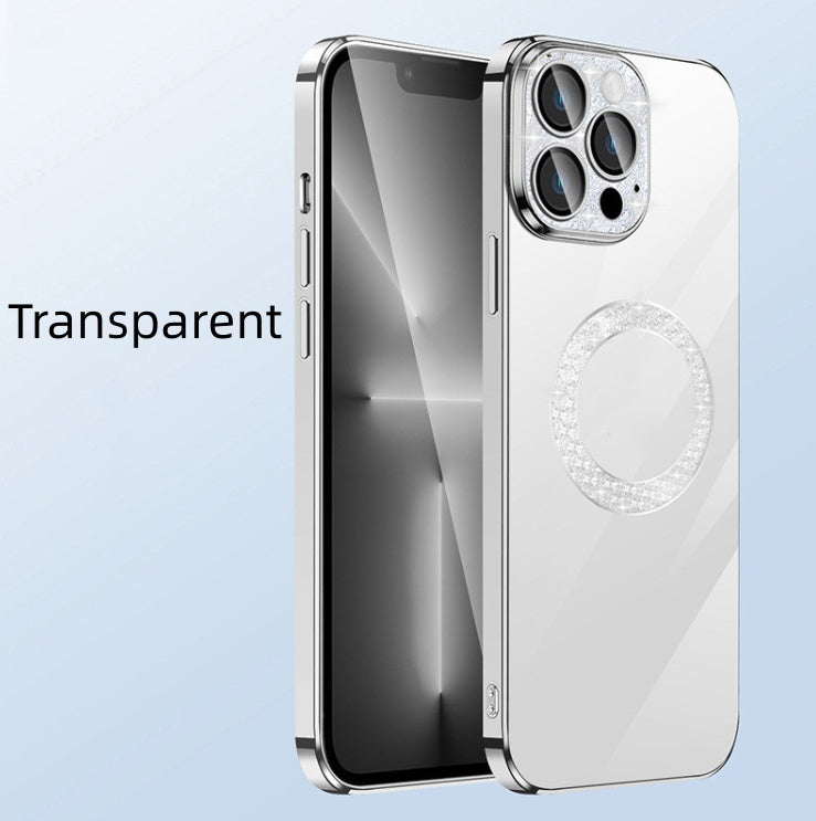 Coque Téléphone Luxe avec Anneau Diamanté