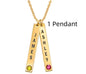 Collier Vertical Personnalisé – Cadeau Parfait