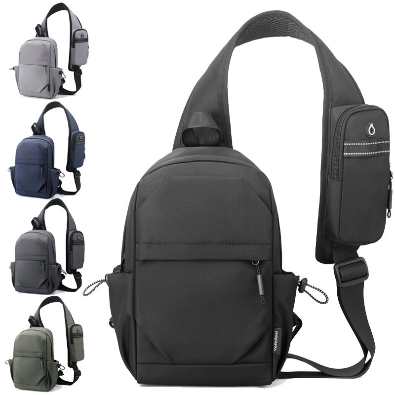 Fabric backpack Shoulder bag