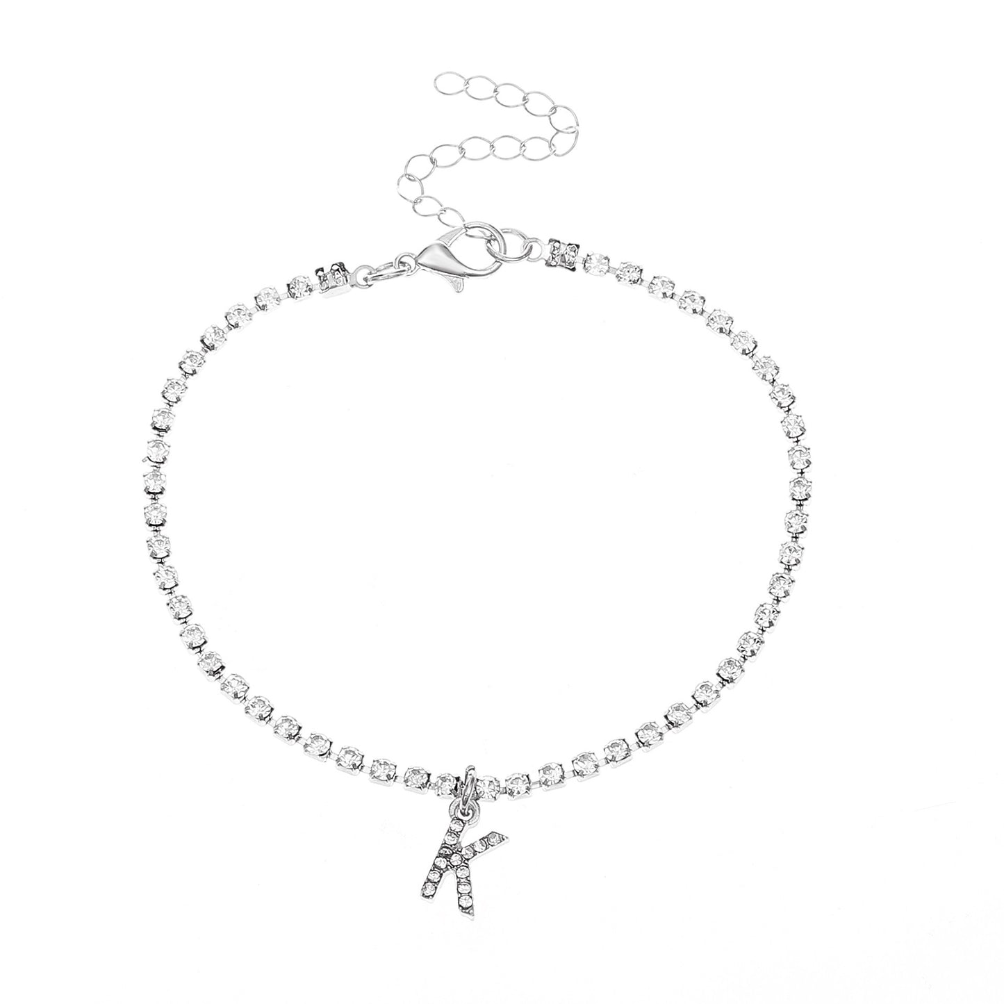 Hip-Hop Letter Anklet - Jewelry