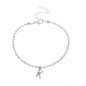 Hip-Hop Letter Anklet - Jewelry