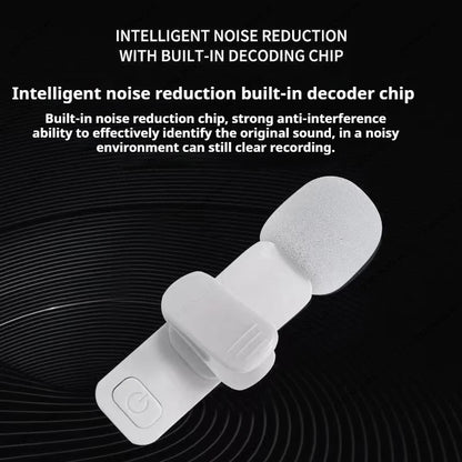 Microphone Lavalier Sans Fil – Qualité Audio Professionnelle