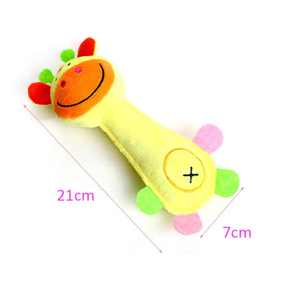 Durable Plush Dog Toy - With Squeaker