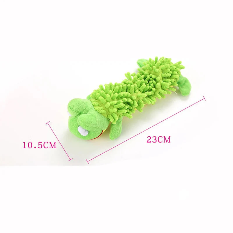 Durable Plush Dog Toy - With Squeaker