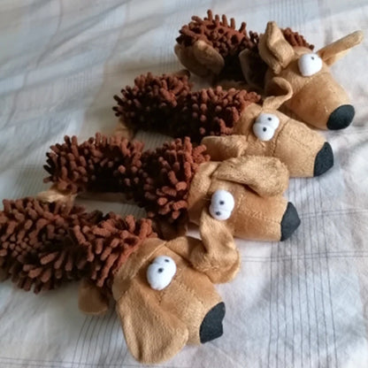 Durable Plush Dog Toy - With Squeaker