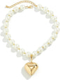 Exaggerated Punk Necklace with Large Round Beads – Bold and Trendy