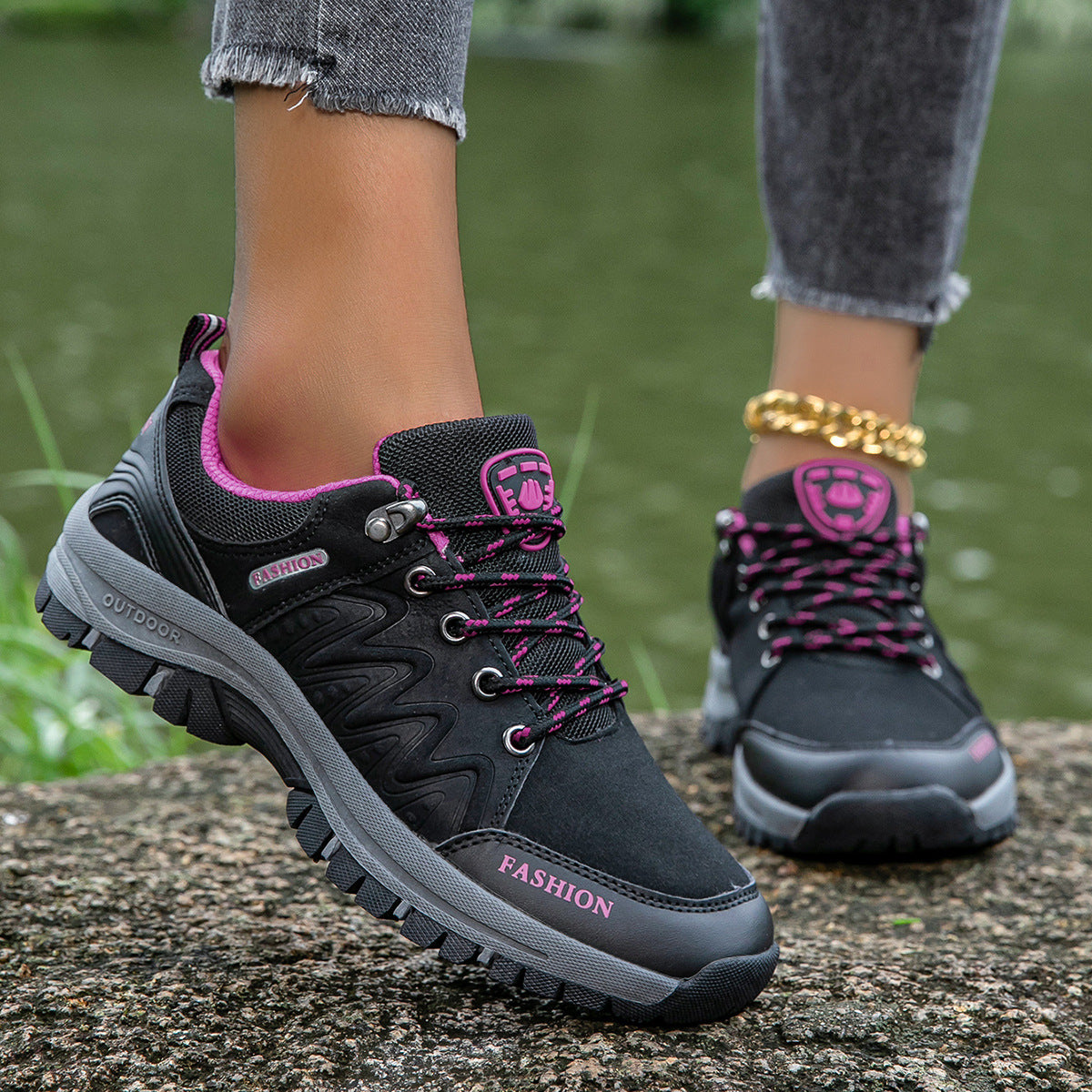 Baskets  en Cuir – Confort & Style