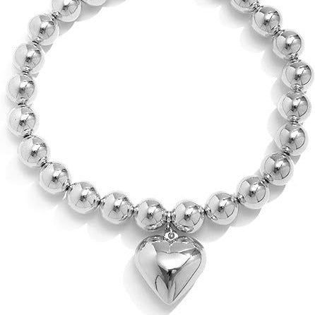 Exaggerated Punk Necklace with Large Round Beads – Bold and Trendy