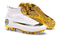 Chaussures de Football Hautes Spéciales Entraînement – Semelle Plaquée Or