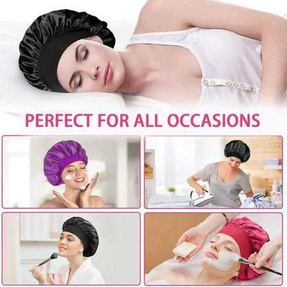 Bonnets de Nuit en Satin pour Femmes – Confort et Protection pour Vos Cheveux