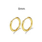 Stainless Steel Hoop Earrings – Elegance