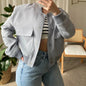 Women's Bomber Jacket – Vintage Elegance &amp; Casual Comfort