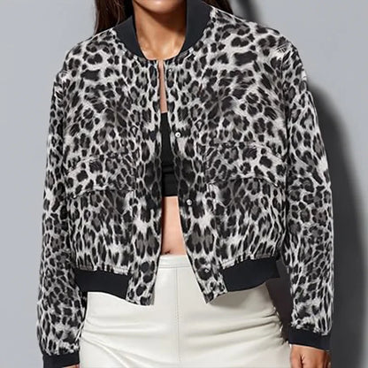 Women's Bomber Jacket – Vintage Elegance &amp; Casual Comfort