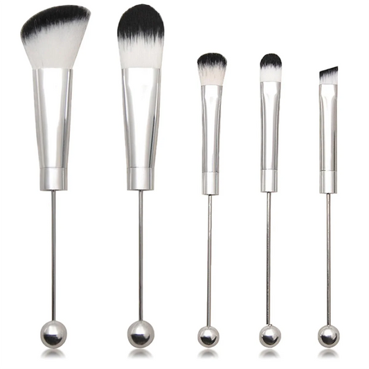 Customizable Makeup Brushes with Pearls – Creative Kit