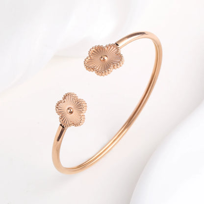 Bracelet Ouvert en Acier Inoxydable